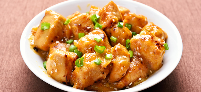 Grapefruit chicken