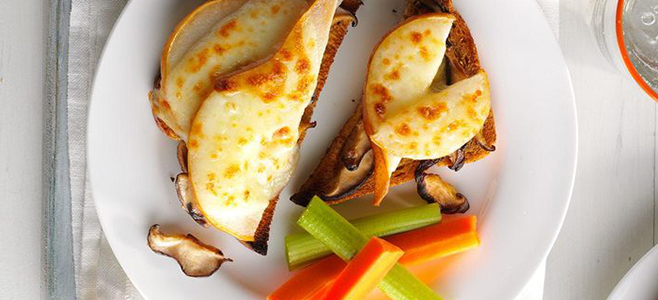 mushroom pear melt