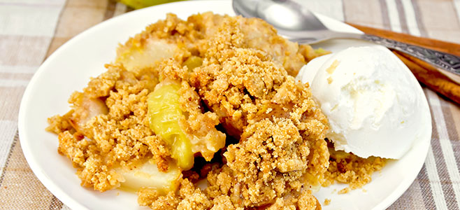 asian pear crisp