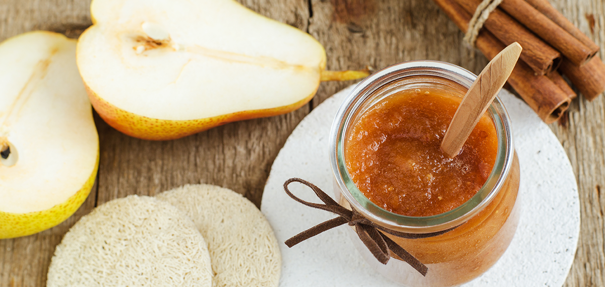 DIY Pear Face and Body Scrub by pittman davis
