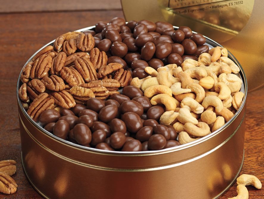 24 oz. Chocolate-Covered Nut Quartets | Pittman & Davis