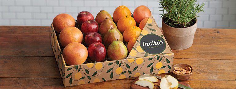 Photo of Fruit Gift with Logo