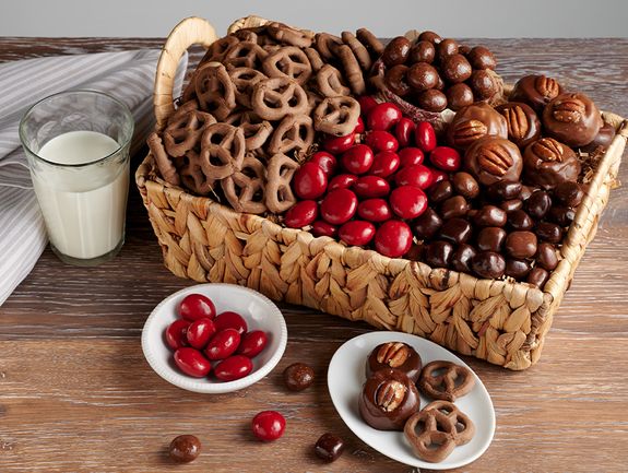 Chocolate-Covered Treats & Sweets Basket