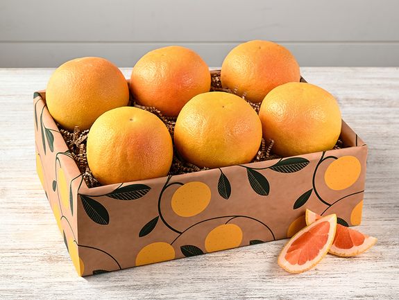 Six-Pack Gift Box: 6 Rio Ruby Red Grapefruit