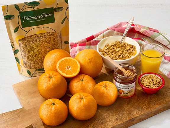 Citrus & Granola Breakfast Box