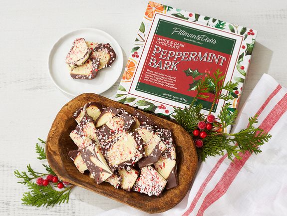 White & Dark Chocolate Peppermint Bark