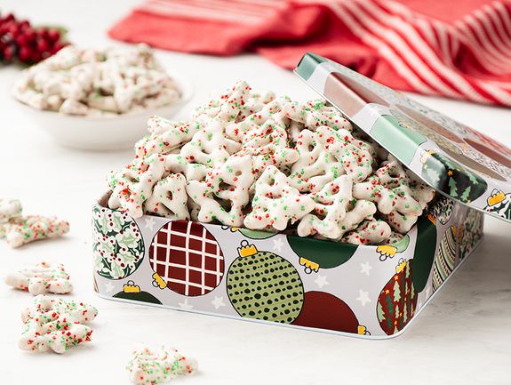 Christmas Tree Pretzels