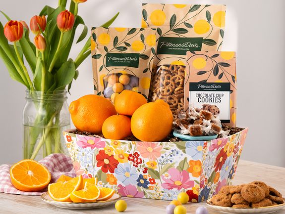 Springtime Floral Basket Box