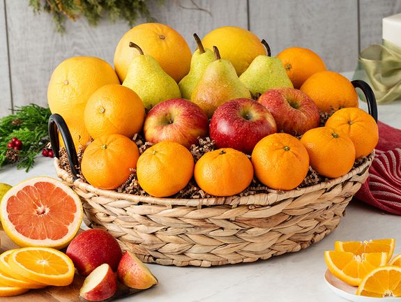 Winter Fruit Medley Gift Basket