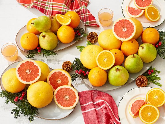 Rio Ruby Red Grapefruit, Navel Oranges plus King Comice Pears
