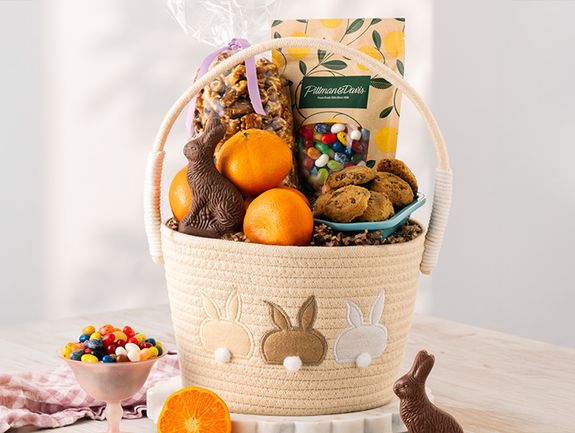 Sweet Bunny Rope Basket
