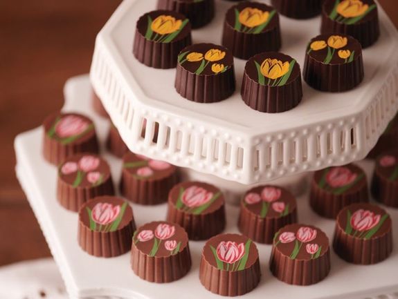 Spring Tulip Truffles