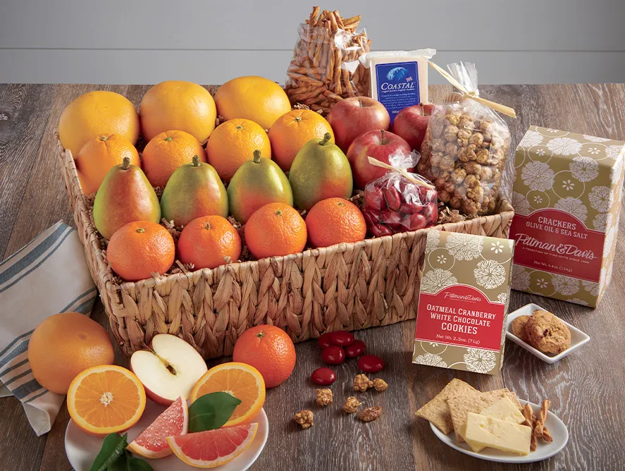 Deluxe AllOccasion Gift Basket