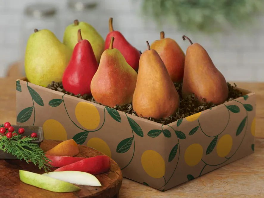 Pear Container Pear Variety Sampler Box