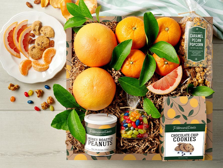 Deluxe Citrus & Snacks Gift Box