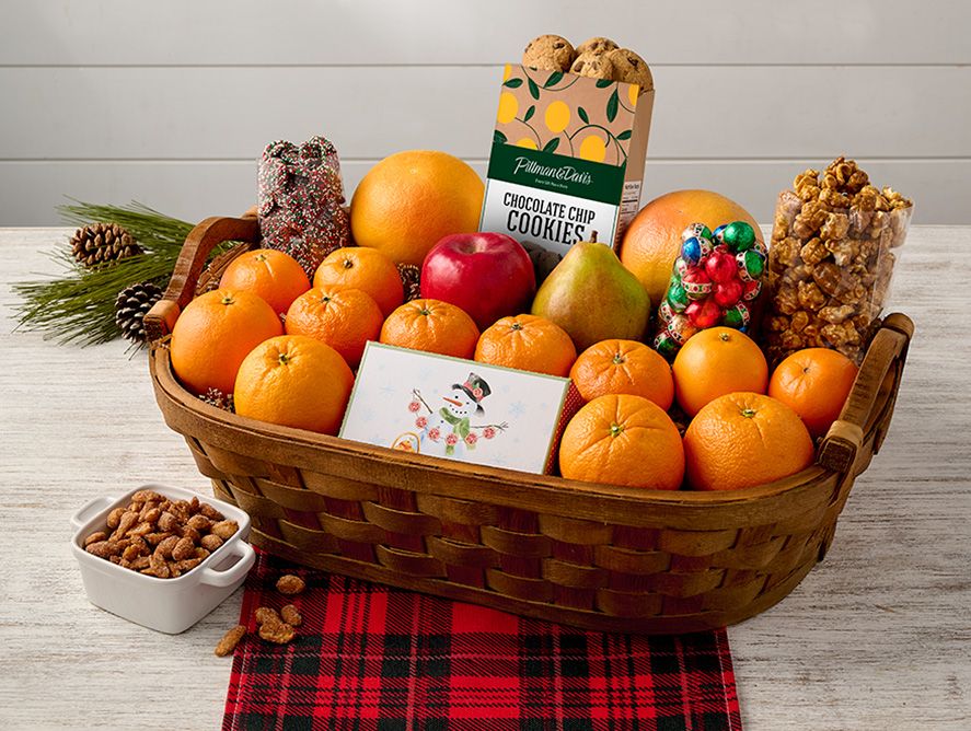 Large Yuletide Gift Basket