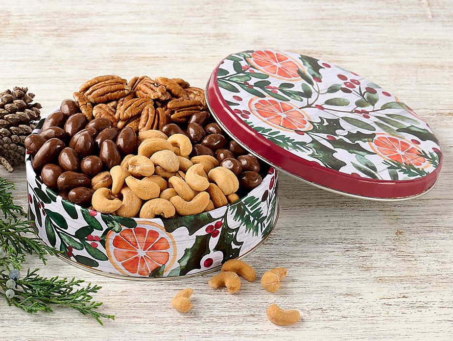 24 oz. Nuts About Chocolate Gift Tin