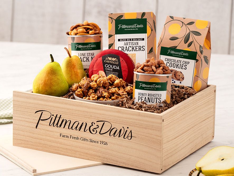 Deluxe Pear Gift Crate