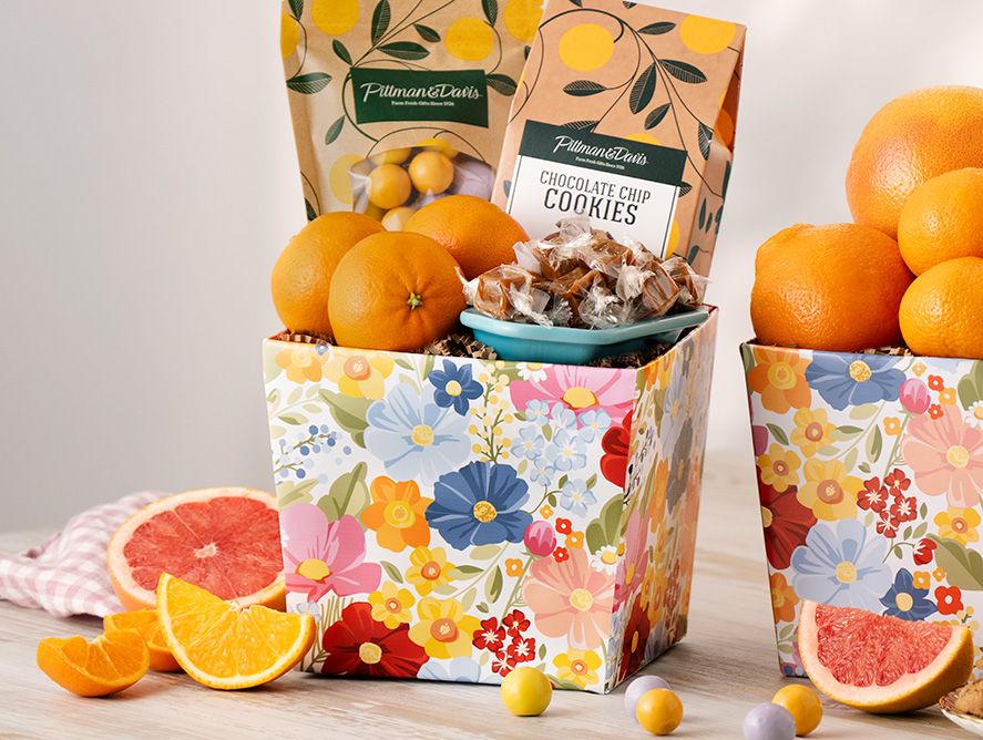 Springtime Floral Gift Tote