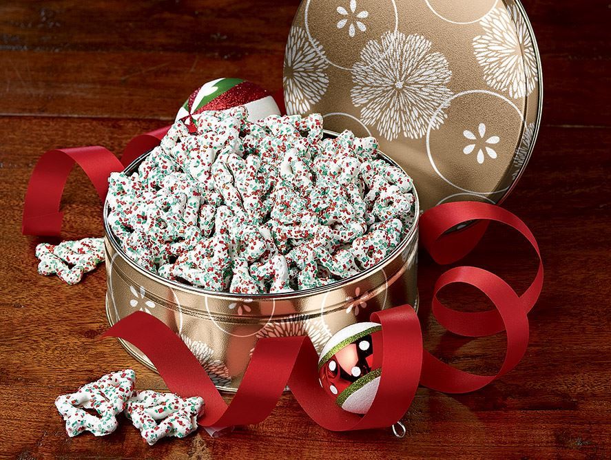 Christmas Tree Pretzels Pittman & Davis
