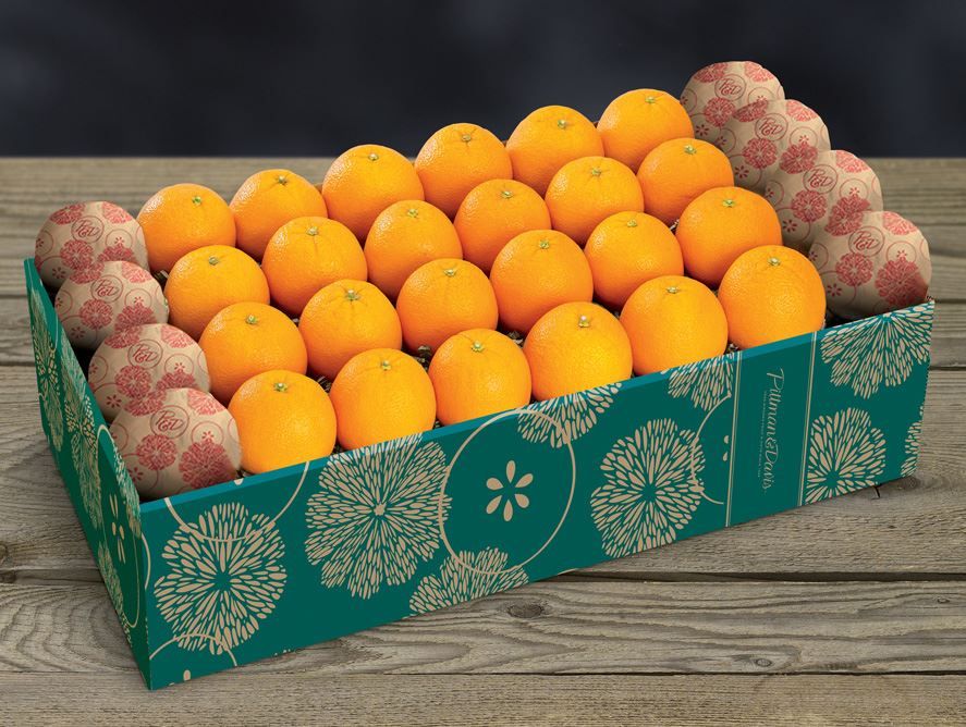 Bushel Carton of Navel Oranges Pittman & Davis