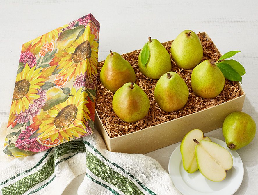 Sunflower Pears Gift Box
