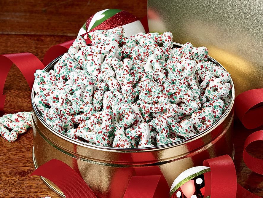 Christmas Tree Pretzels Pittman & Davis